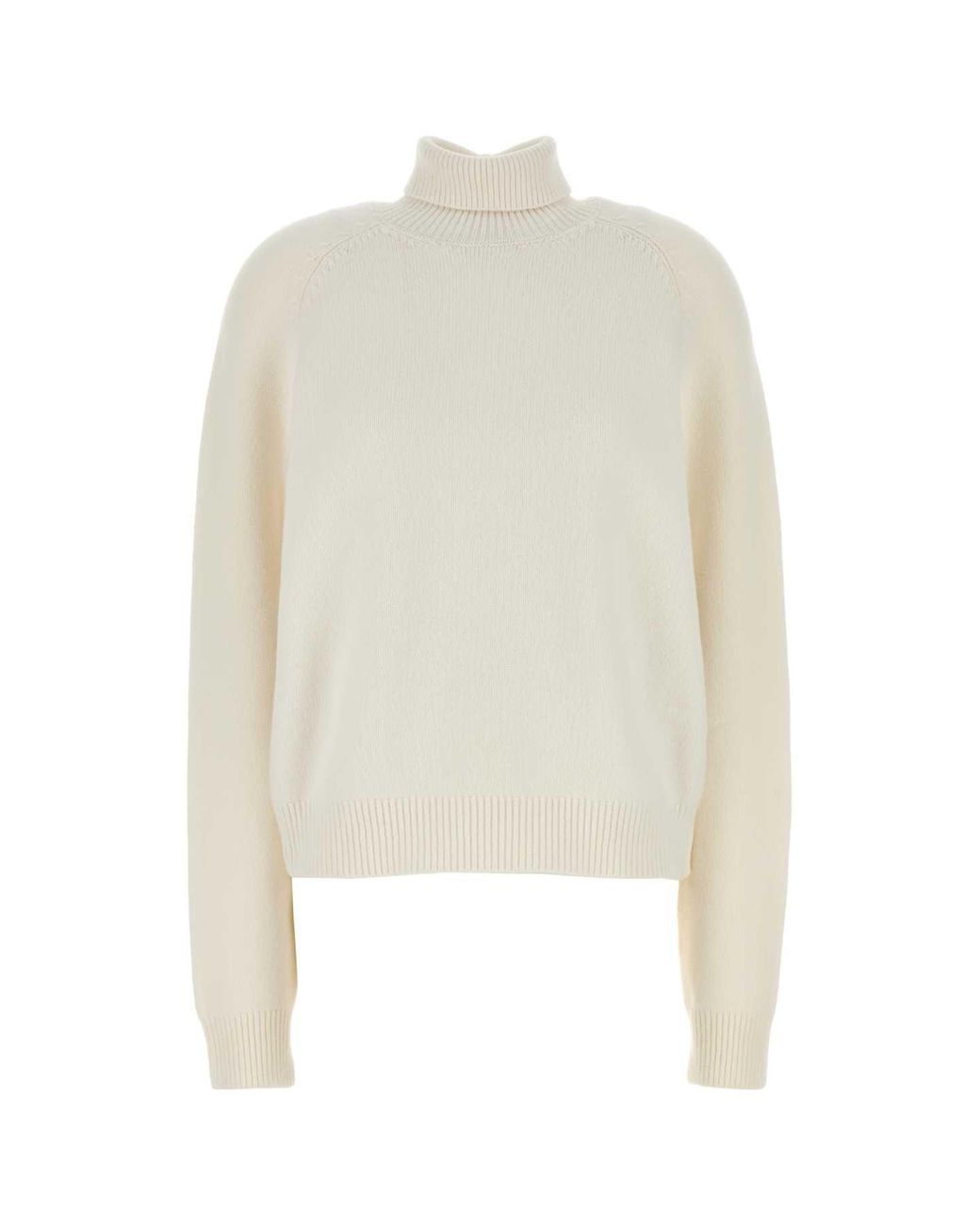 Fendi White Cashmere Blend Sweater