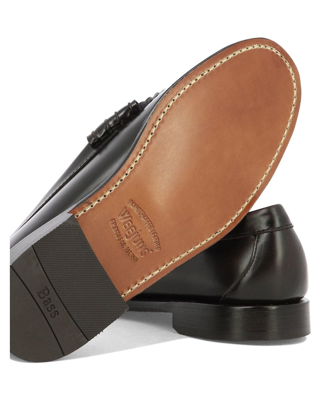 G.H. Mocasines Bass & Co. "Weejun Larson Penny" G.H.BASS de hombre de color Black