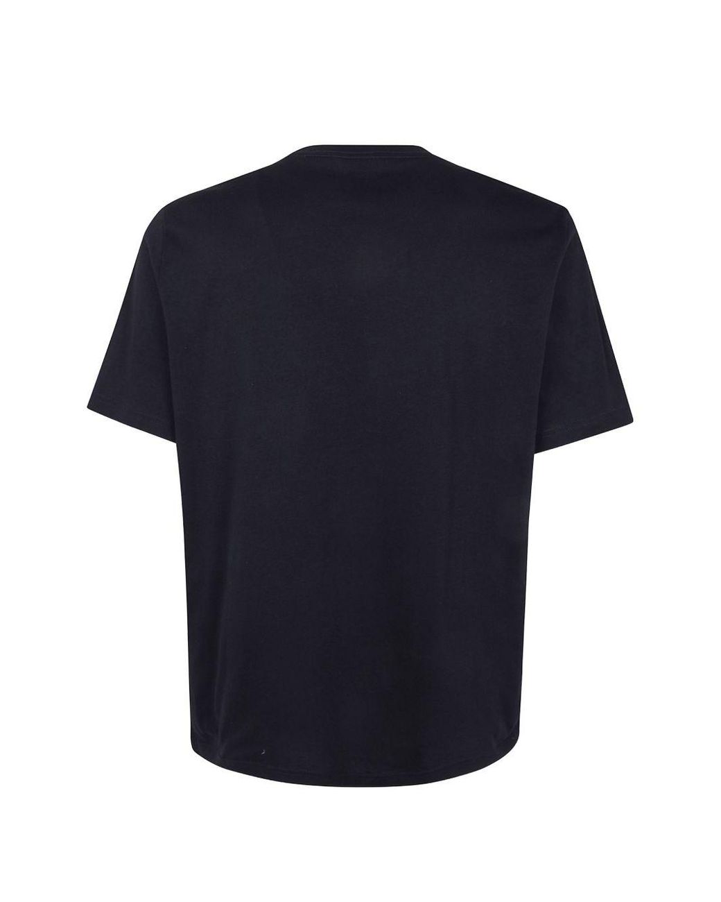 Paul Smith Blue Printed Cotton T Shirt
