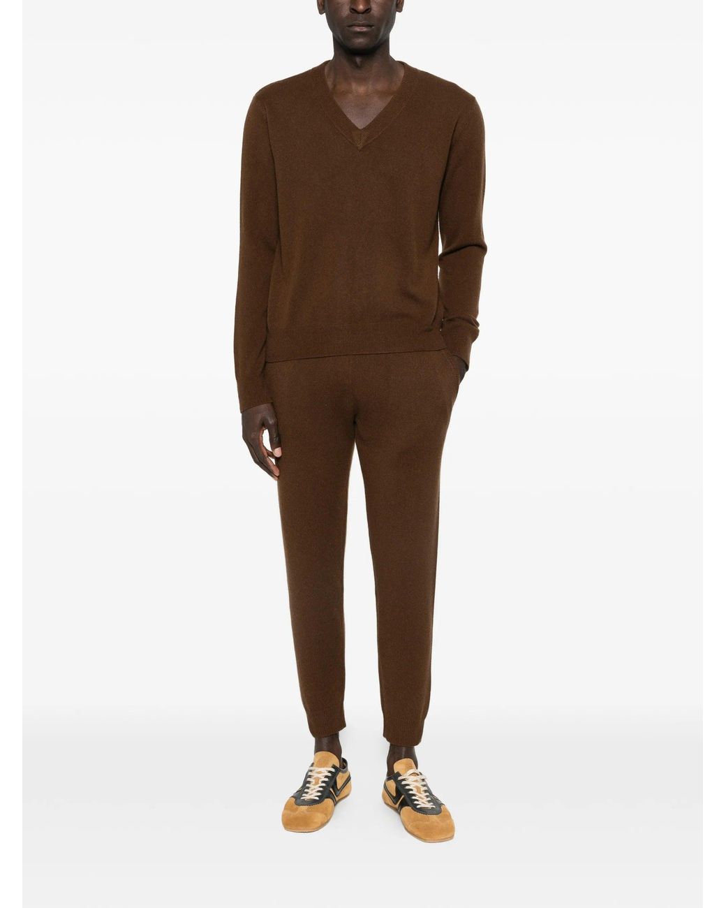 Entire studios Brown Slim Knit Lounge Pant