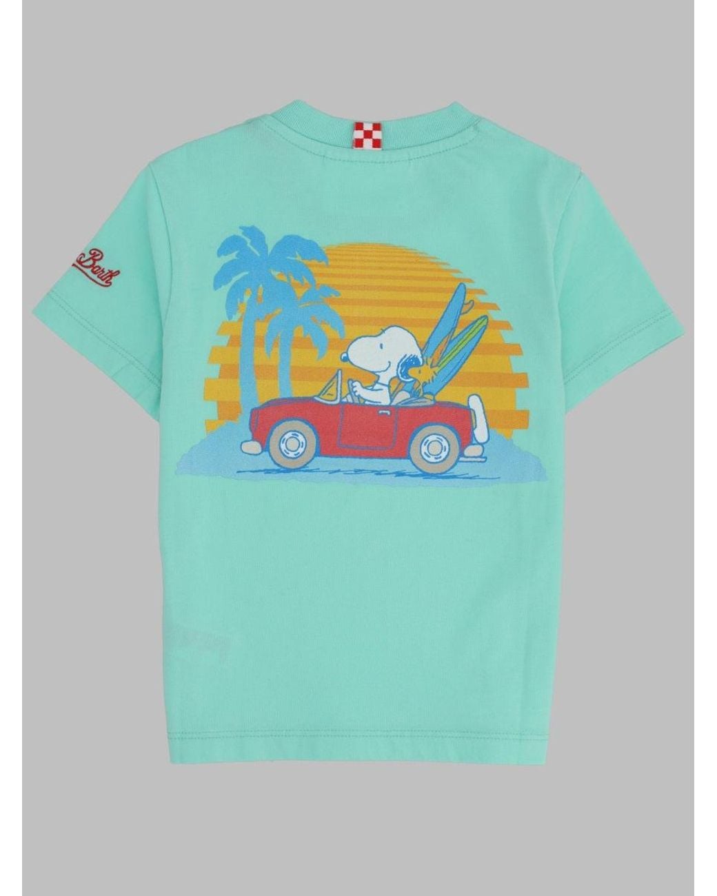 Mc2 Saint Barth Green Tshirt Boy