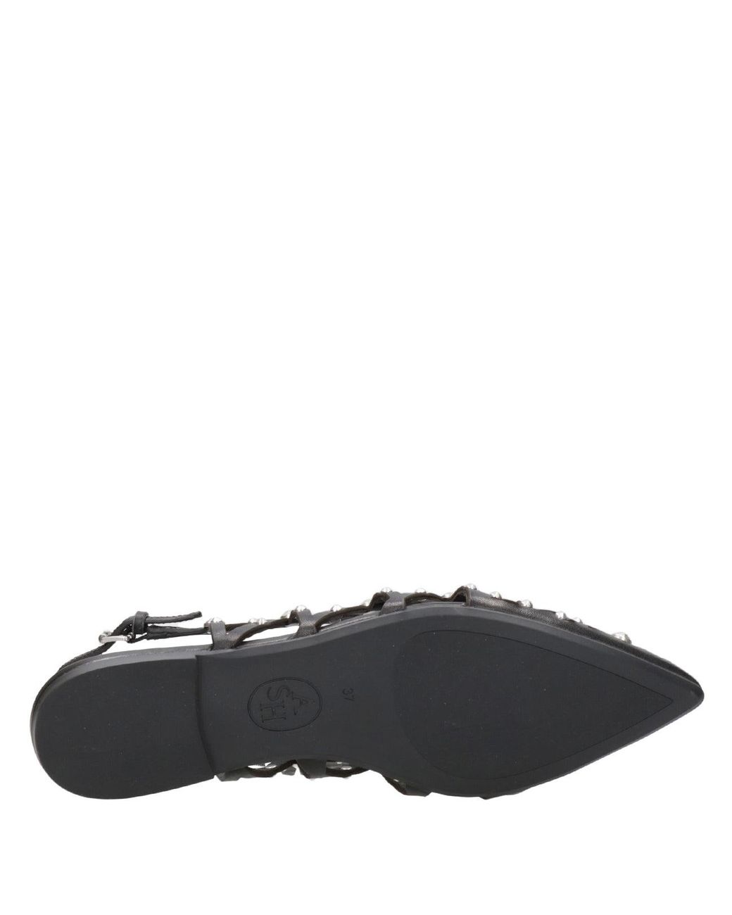 Ash Black Ballerina Shoes