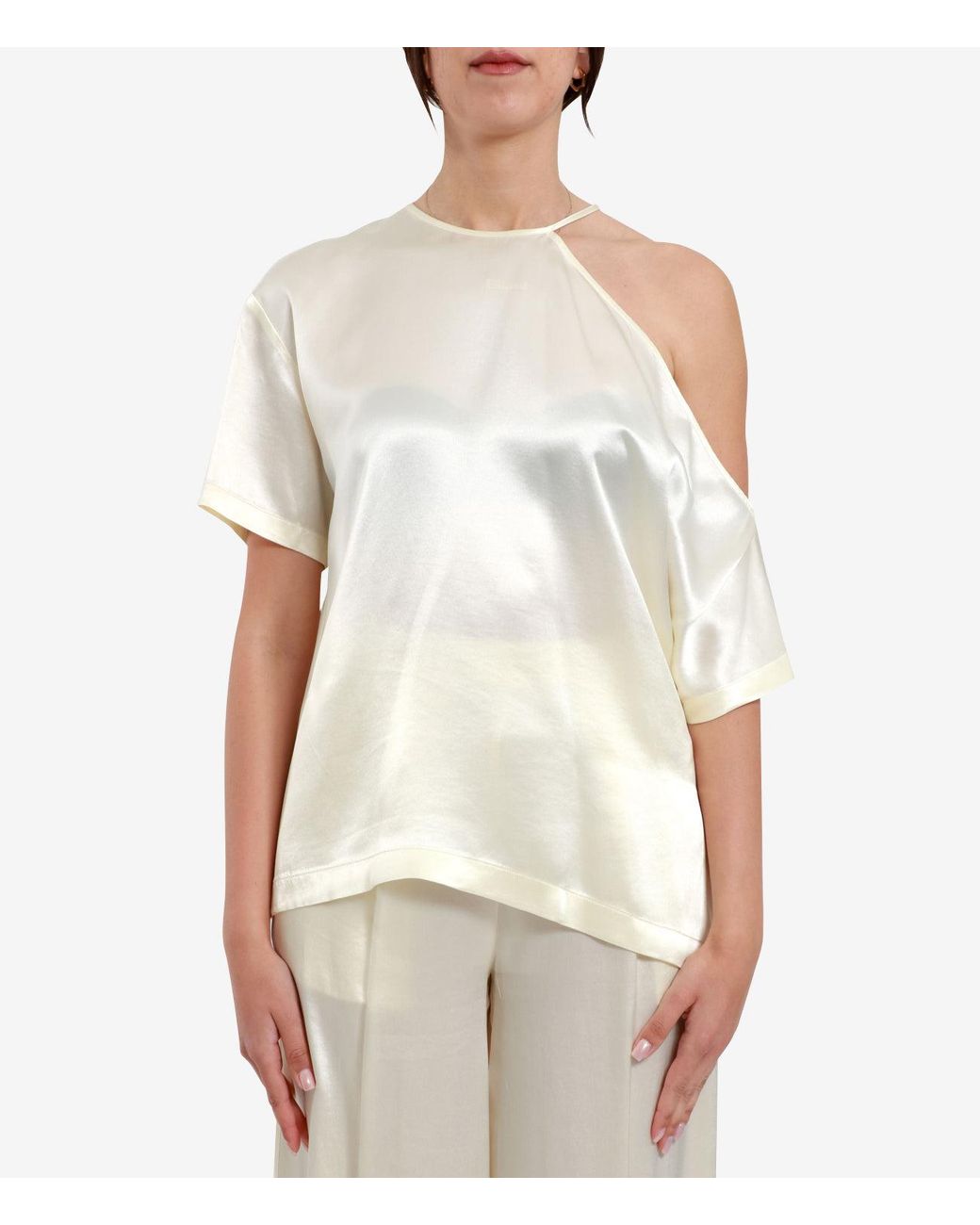 Erika Cavallini Semi Couture White Shirts