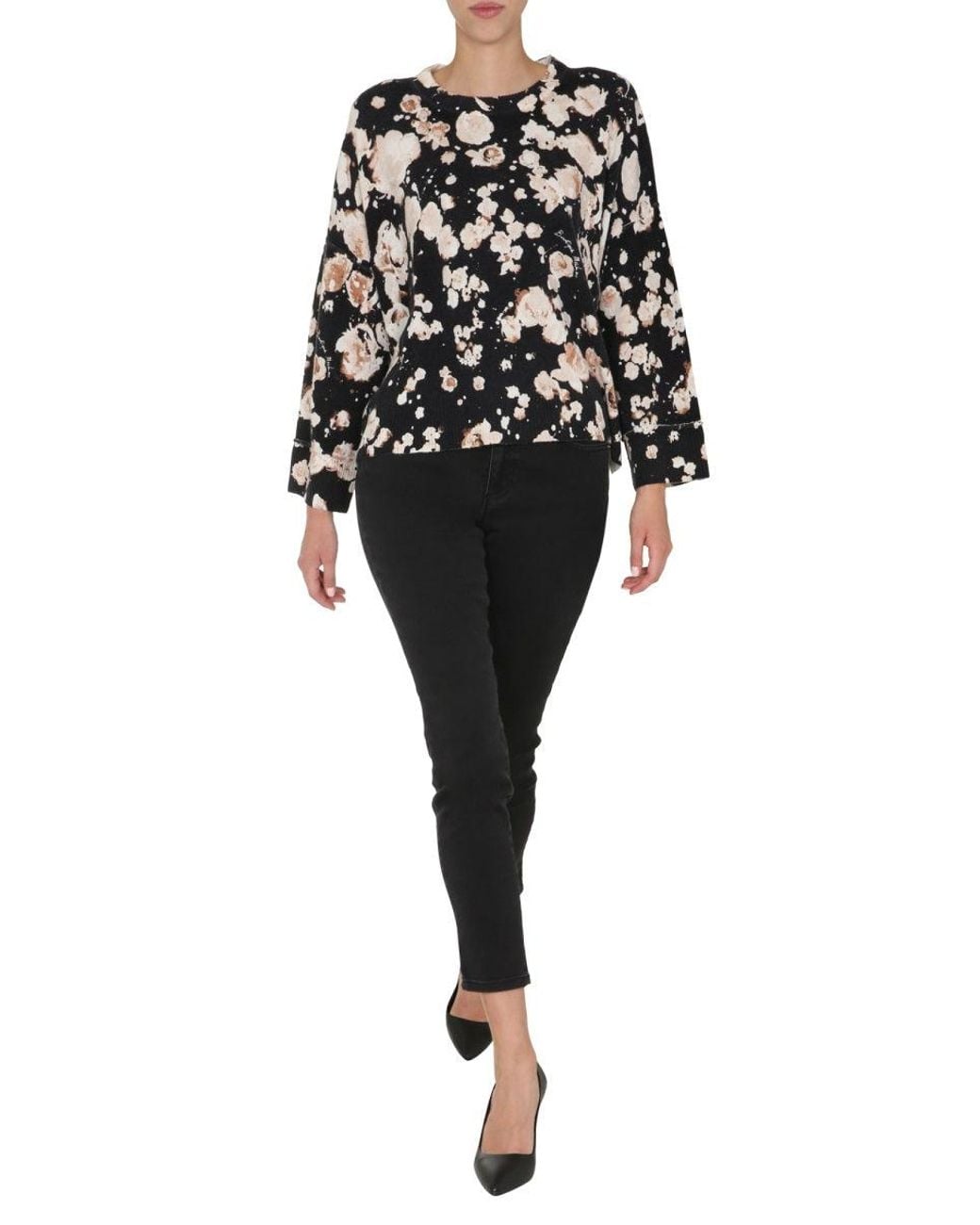 Boutique Moschino Black Crew Neck Sweater