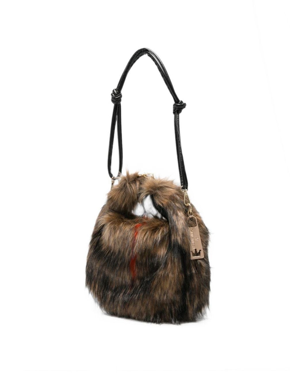La Milanesa Brown Alva Bucket Bag