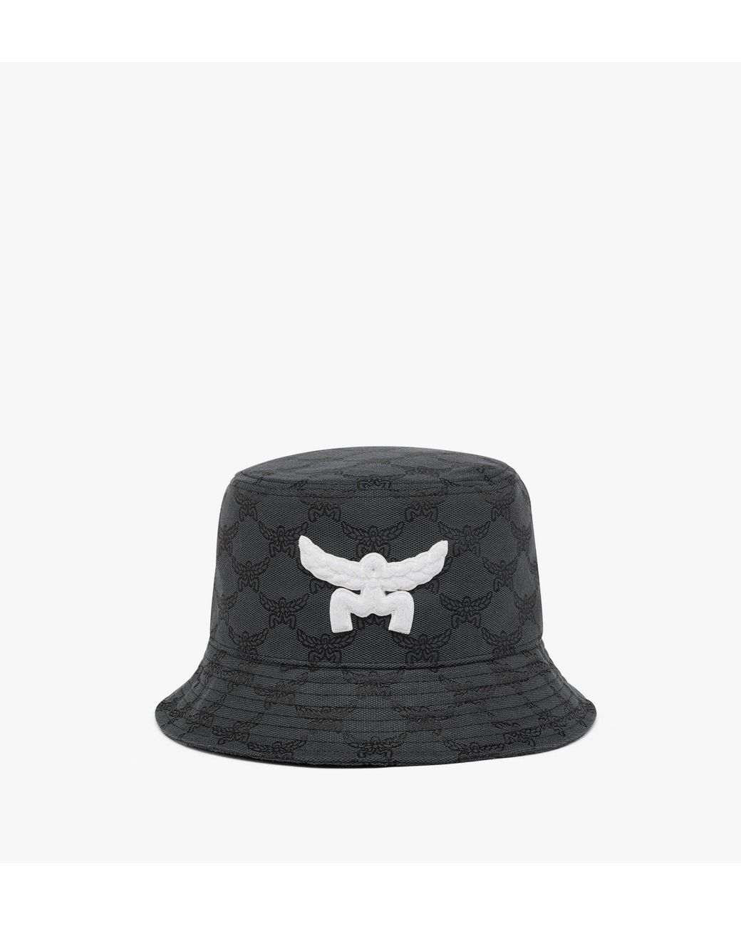 MCM Black Col Laurel Jqd Bucket Hat