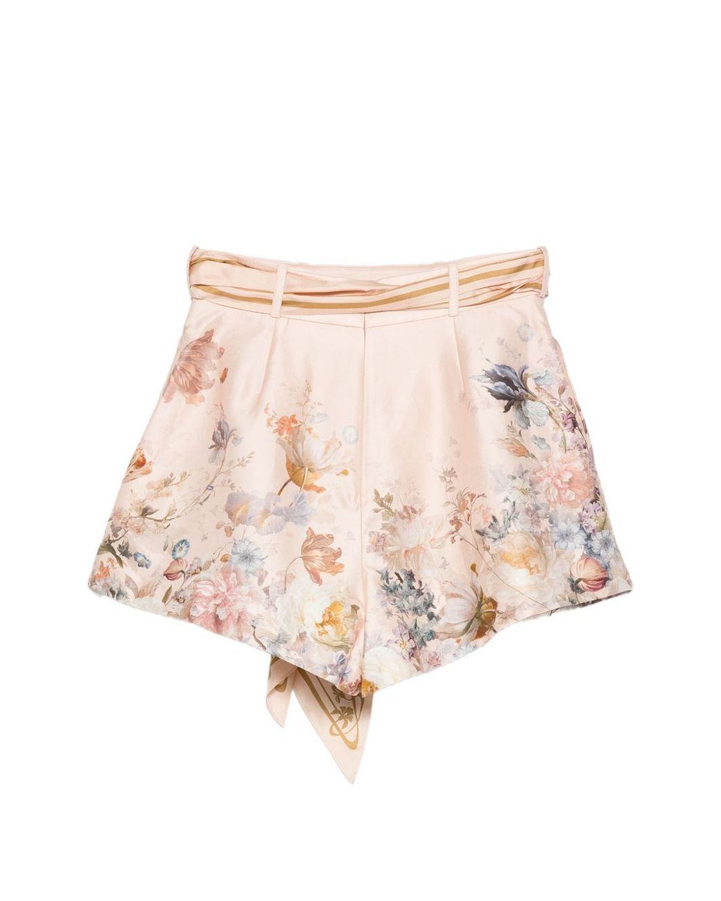 Zimmermann Pink Valiant Printed Shorts