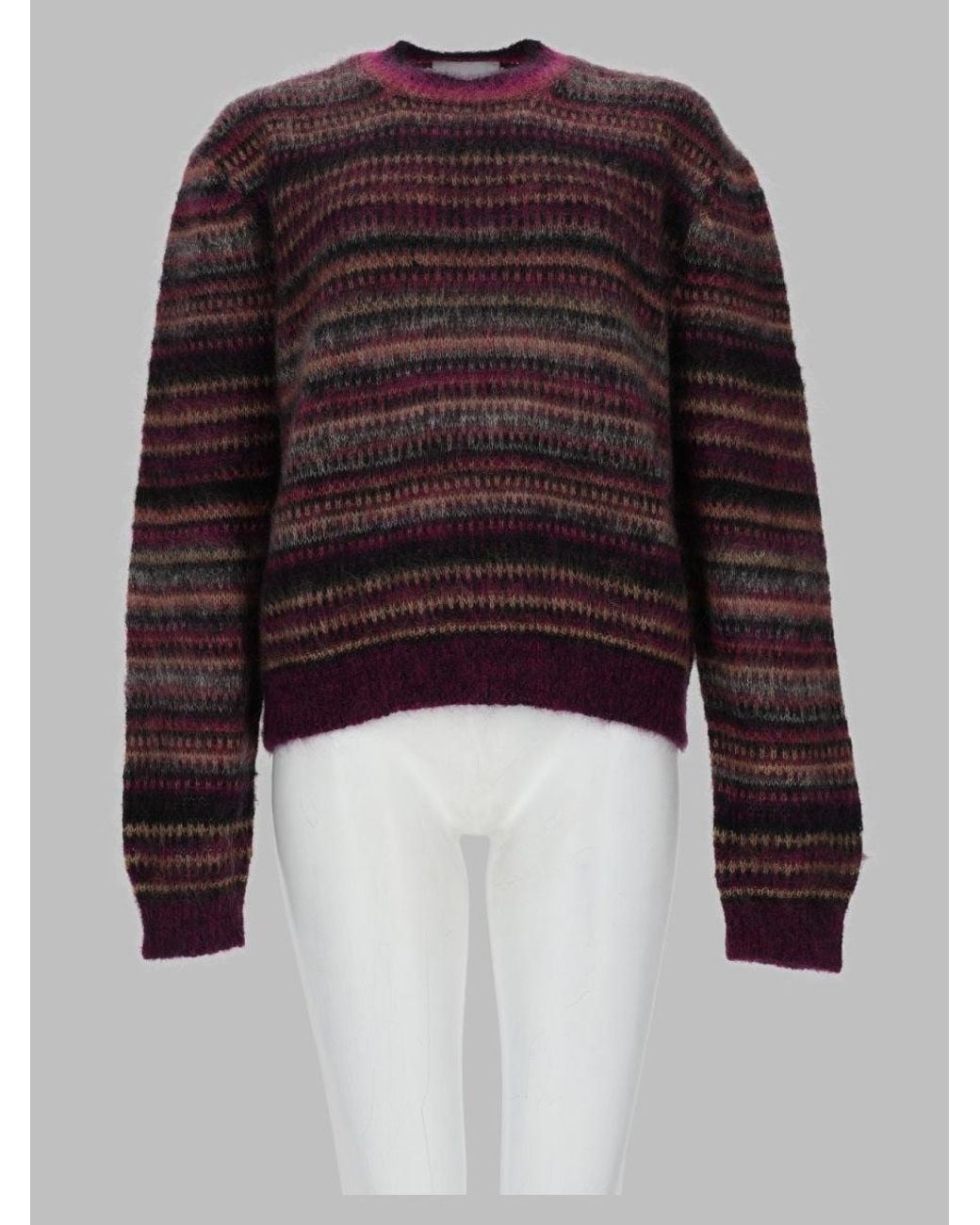 Isabel Marant Multicolor Patterned Knit Sweater