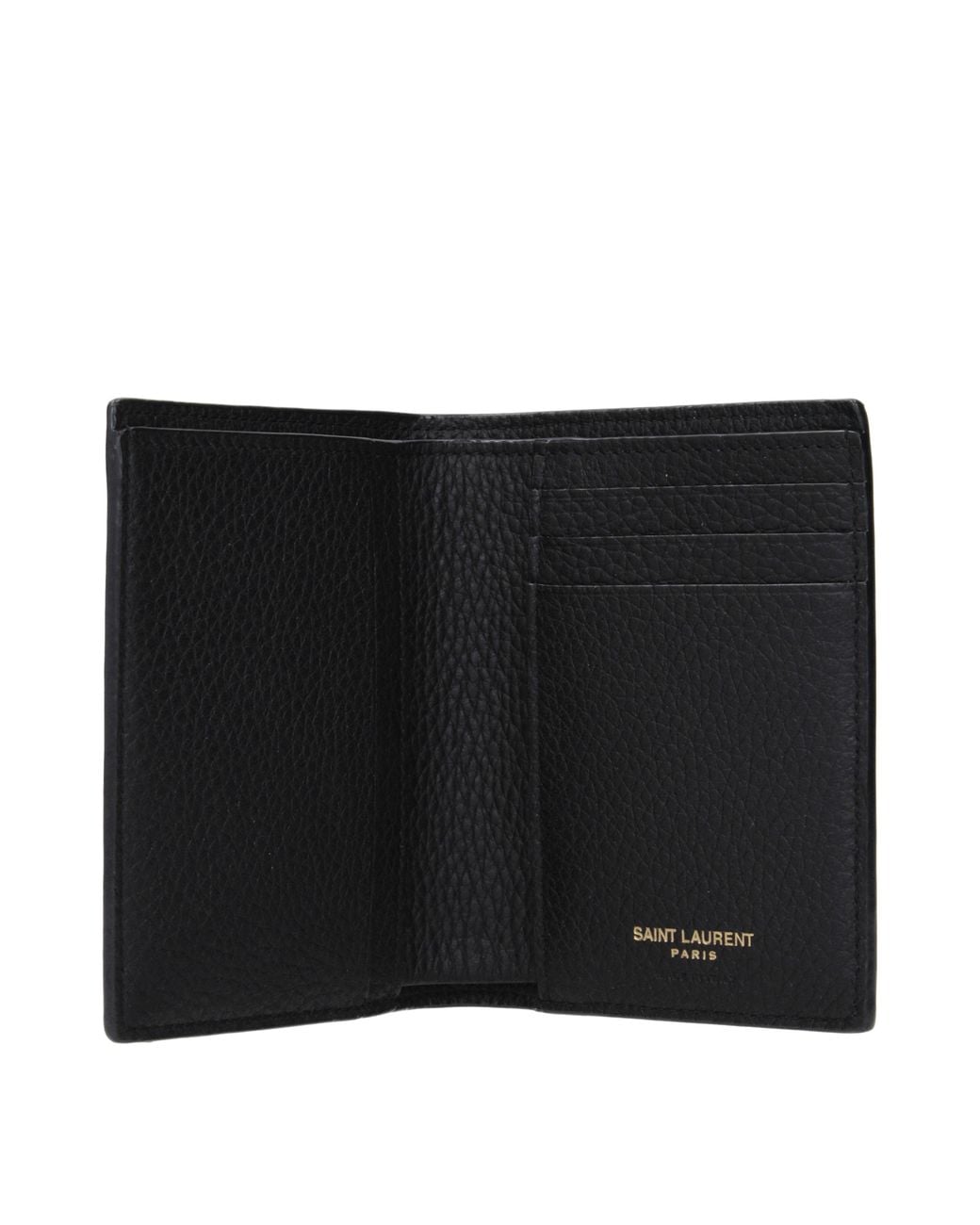 Bottega Veneta Black Tiny Cassandre Wallet Leather
