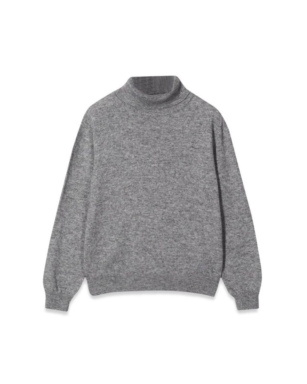 Fay Gray Crew Neck Sweater