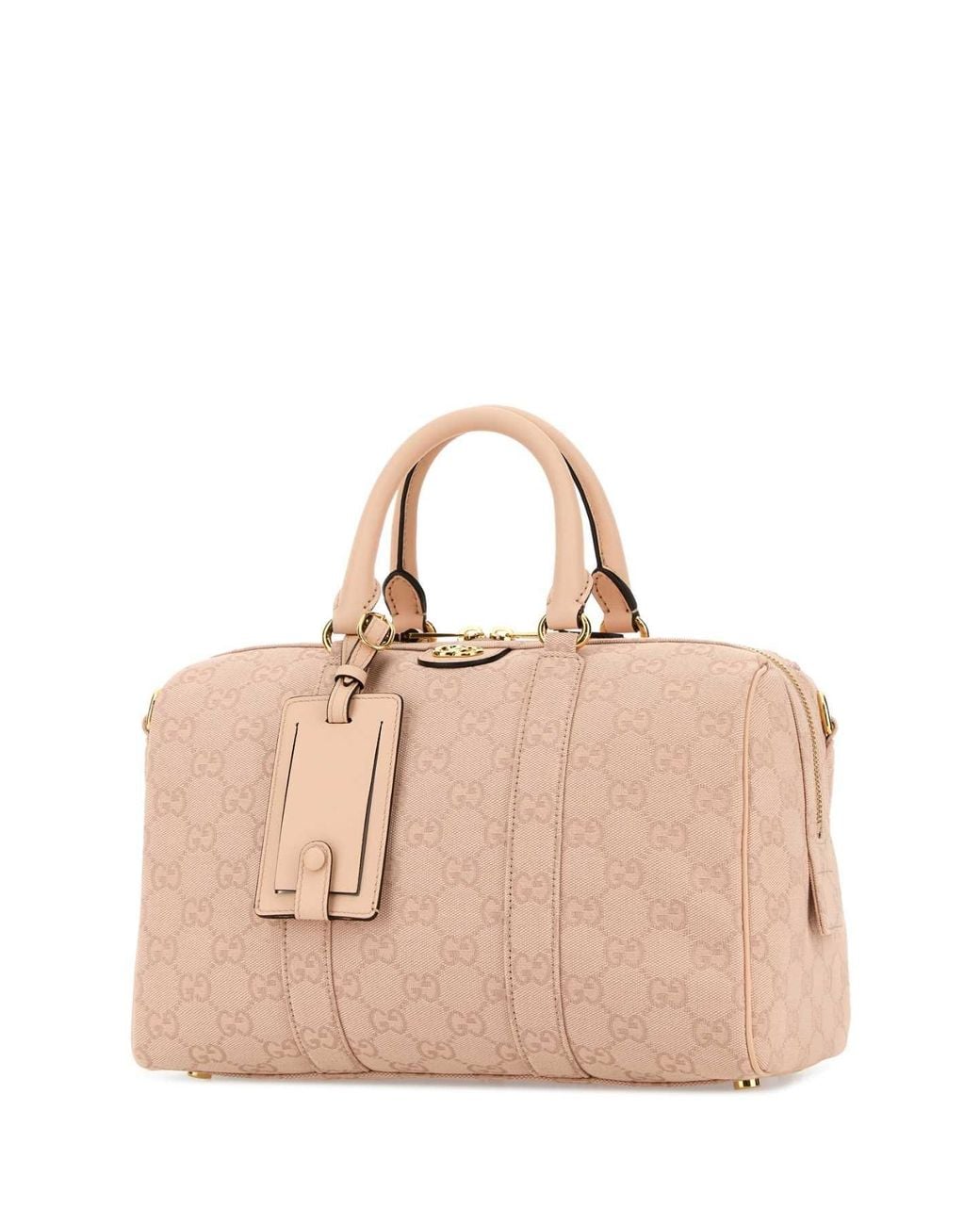 Gucci Pink Canvas Medium Ophidia Handbag