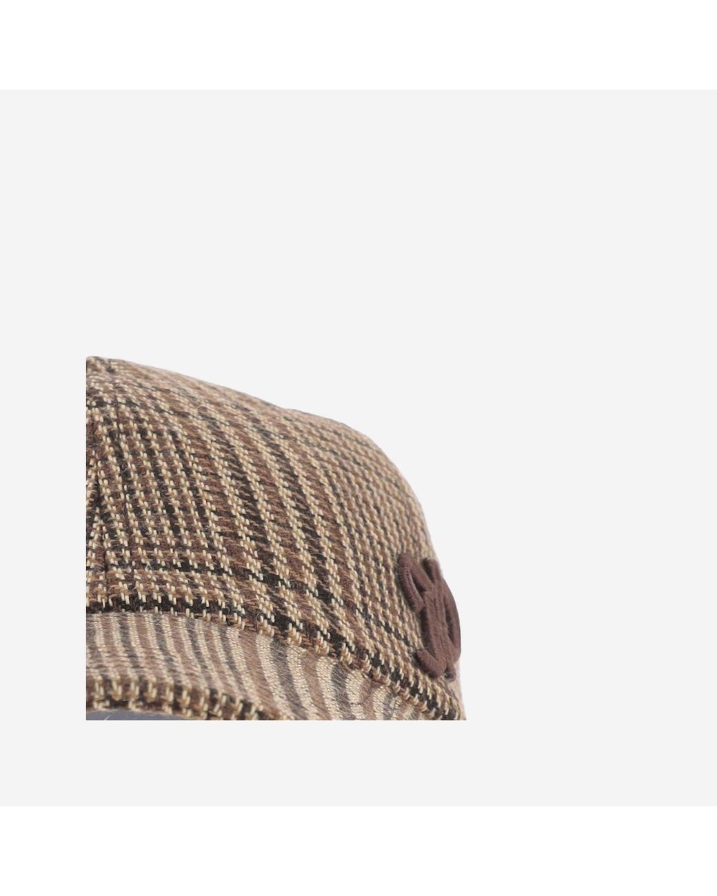 Patou Gray Baseball Cap With Bow