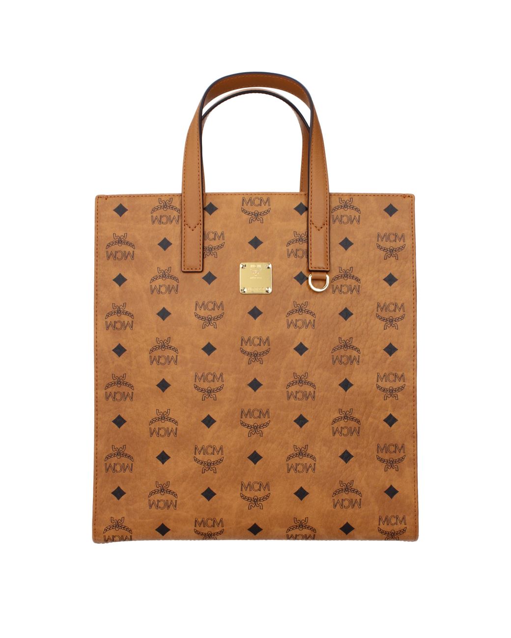 MCM Brown Borse A Mano Uomo Pelle Marrone/Cognac