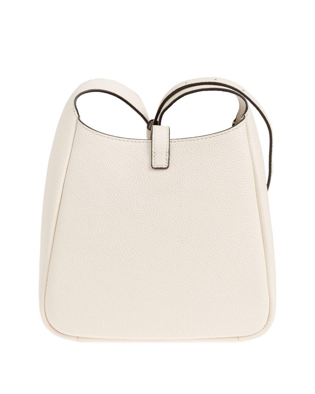 Tory Burch Natural Miller Leather Hobo Bag