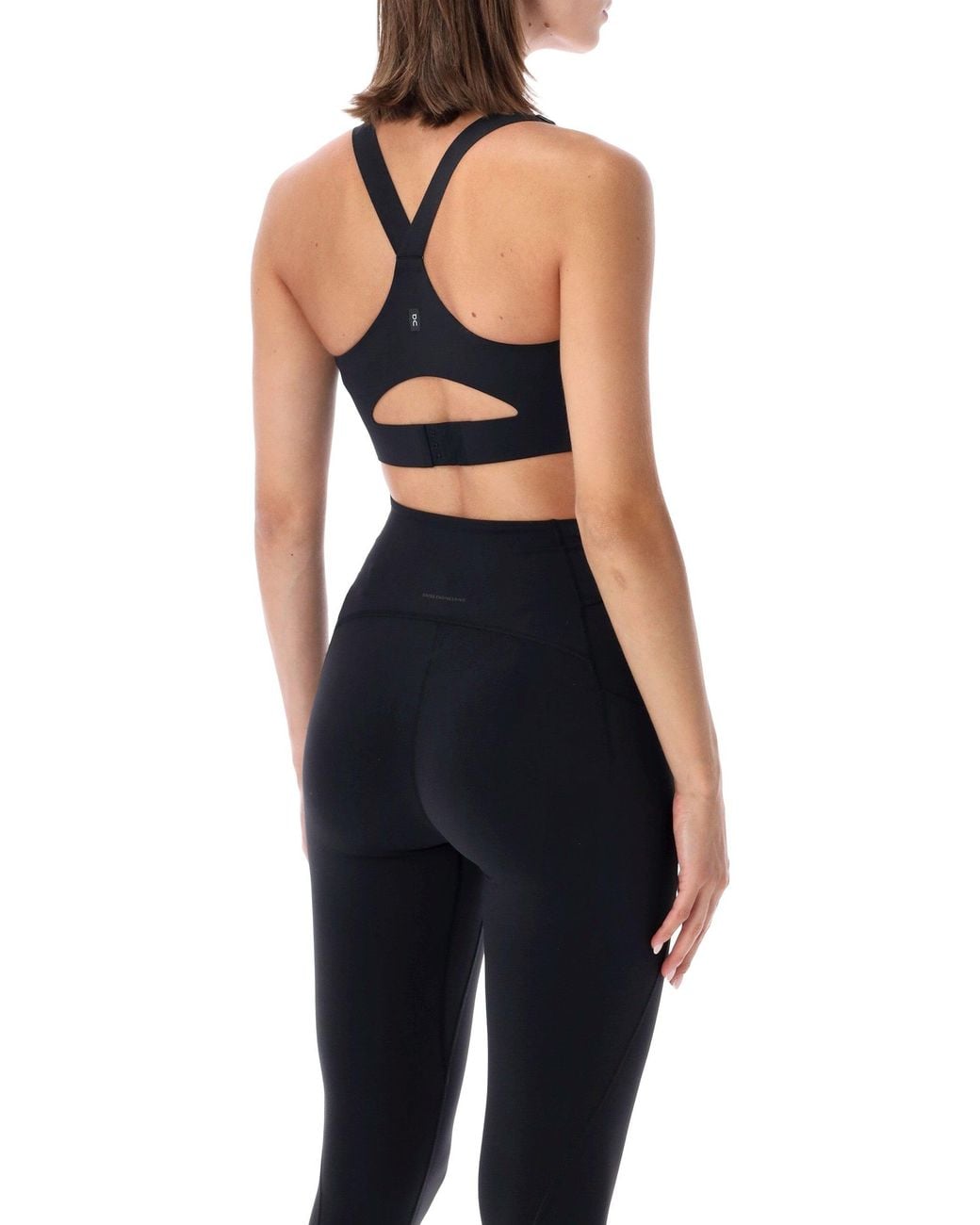 On Shoes Black Performance Stretch Top For