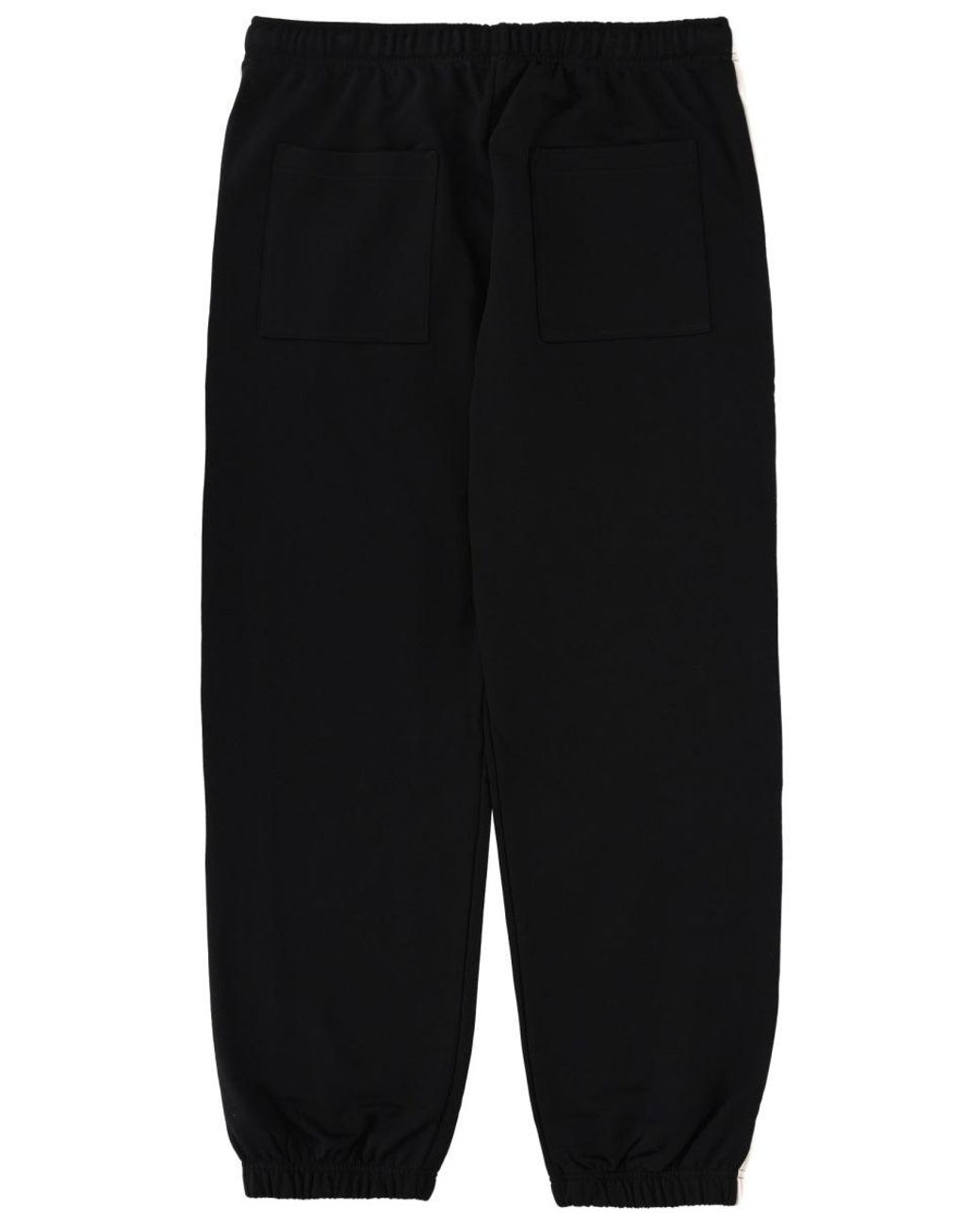Versace Jeans Couture Black Pantalone Jogging Con Logo for men