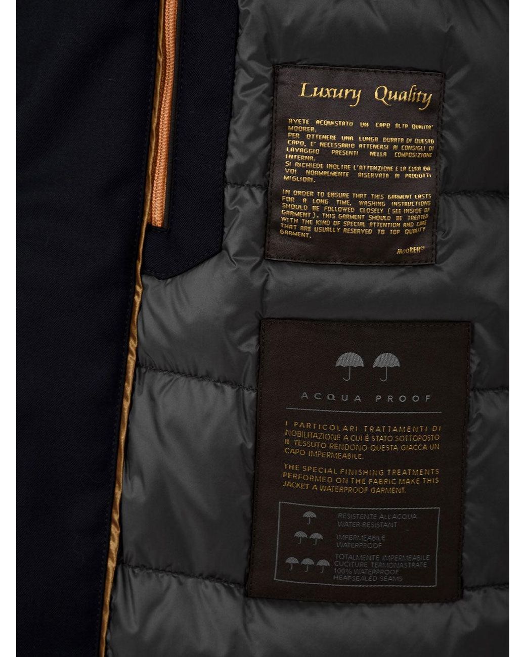 Moorer Black Coats