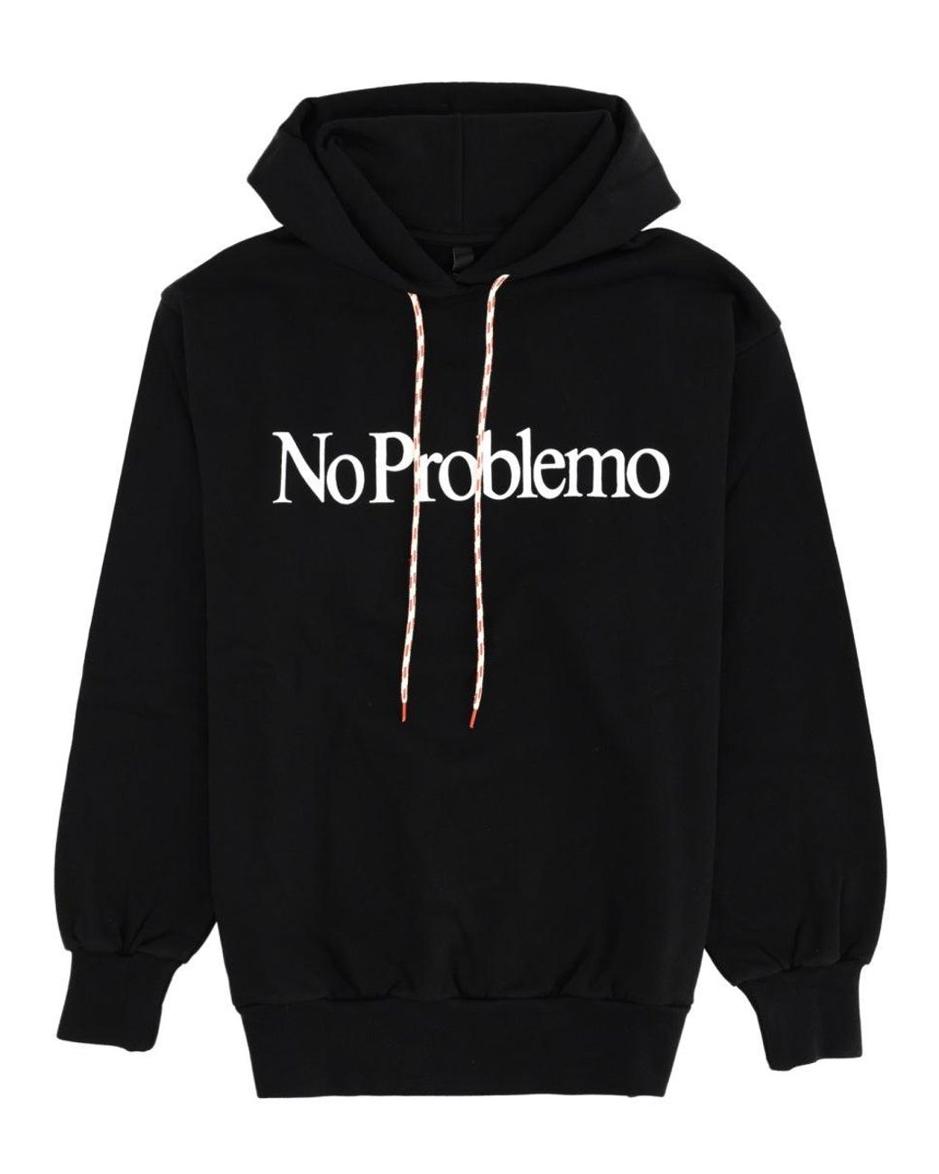 No Problemo Black Sweatshirt With Logo