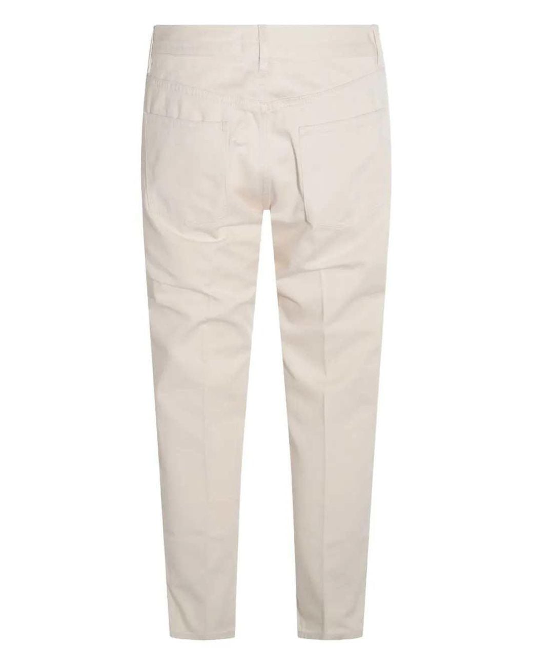 Lardini Natural Button Fly Jeans