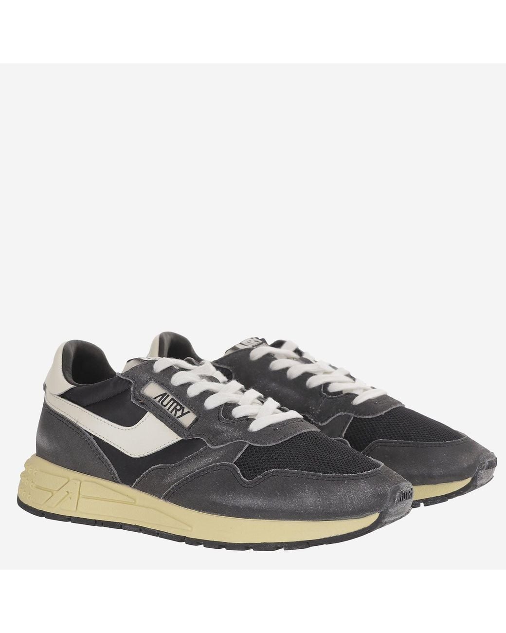 Autry Gray Reelwind Sneakers