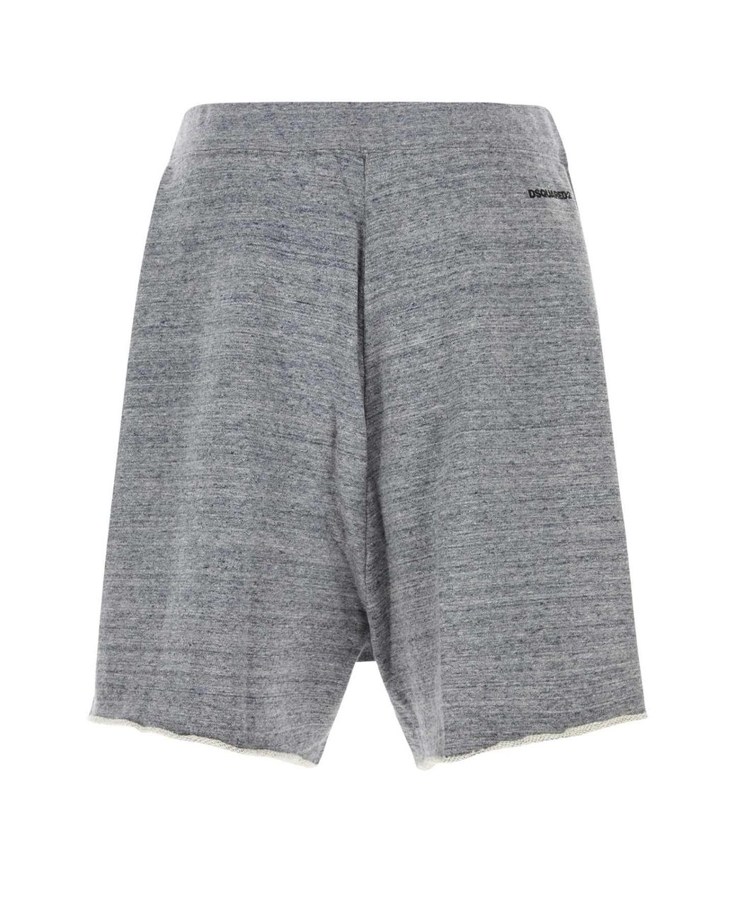 DSquared² Gray Solid Short for men