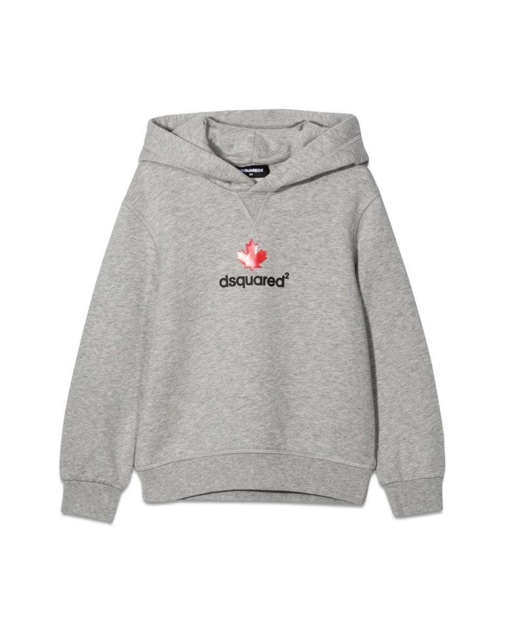 DSquared² Gray Relax Felpa
