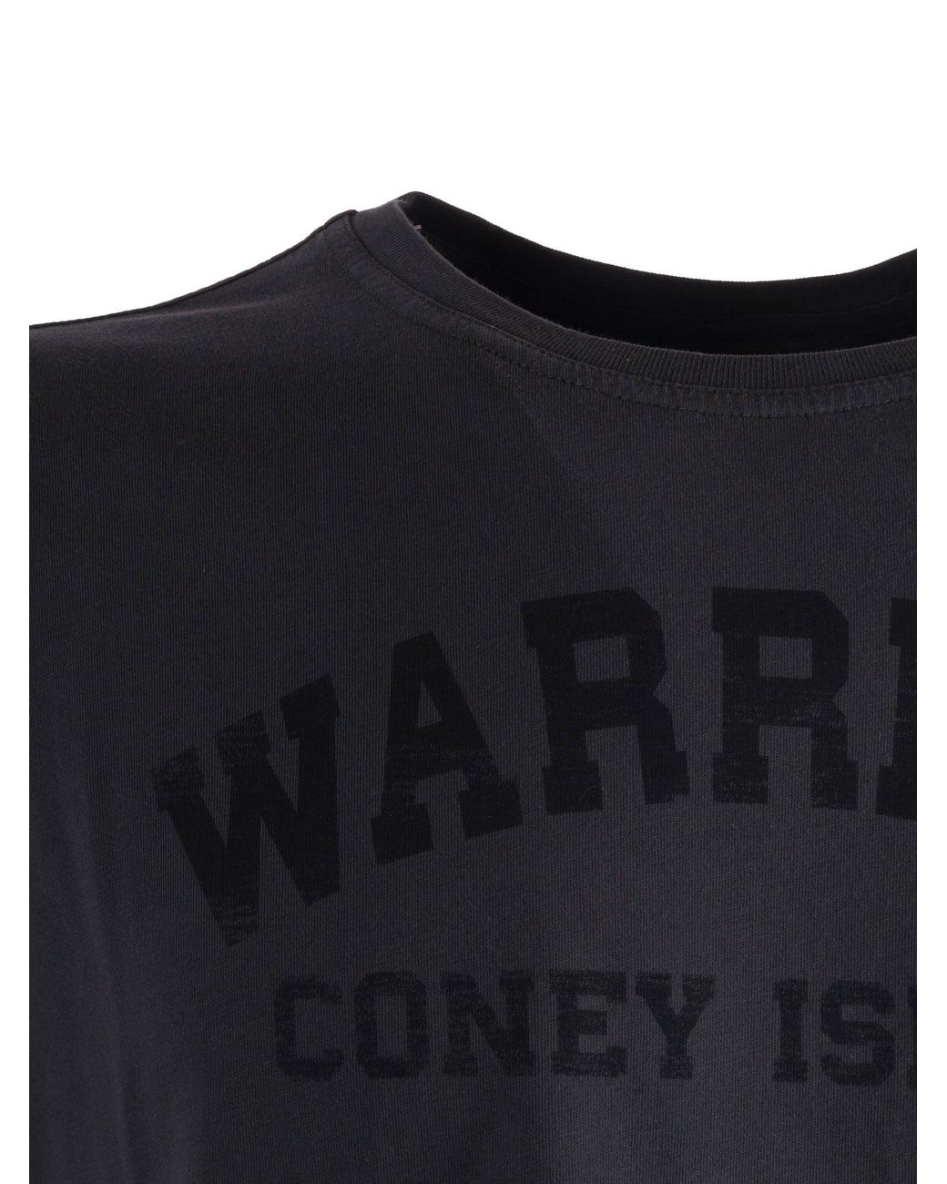 Bl'ker Black T Shirt Mc Grafica "Warriors"