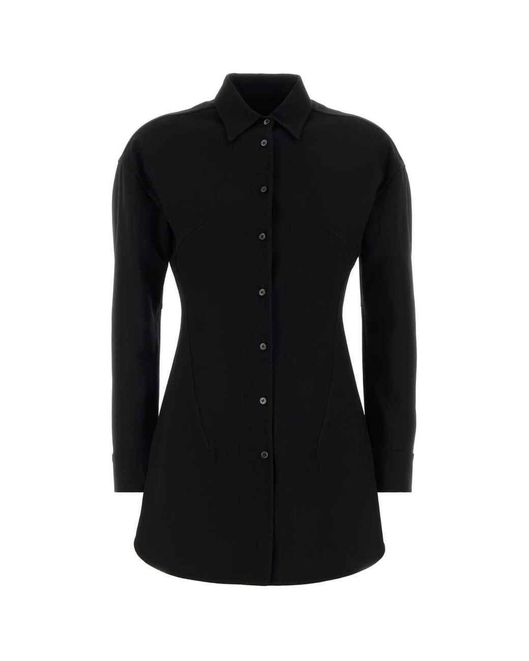 Jil Sander Black Slim Solid Shirt