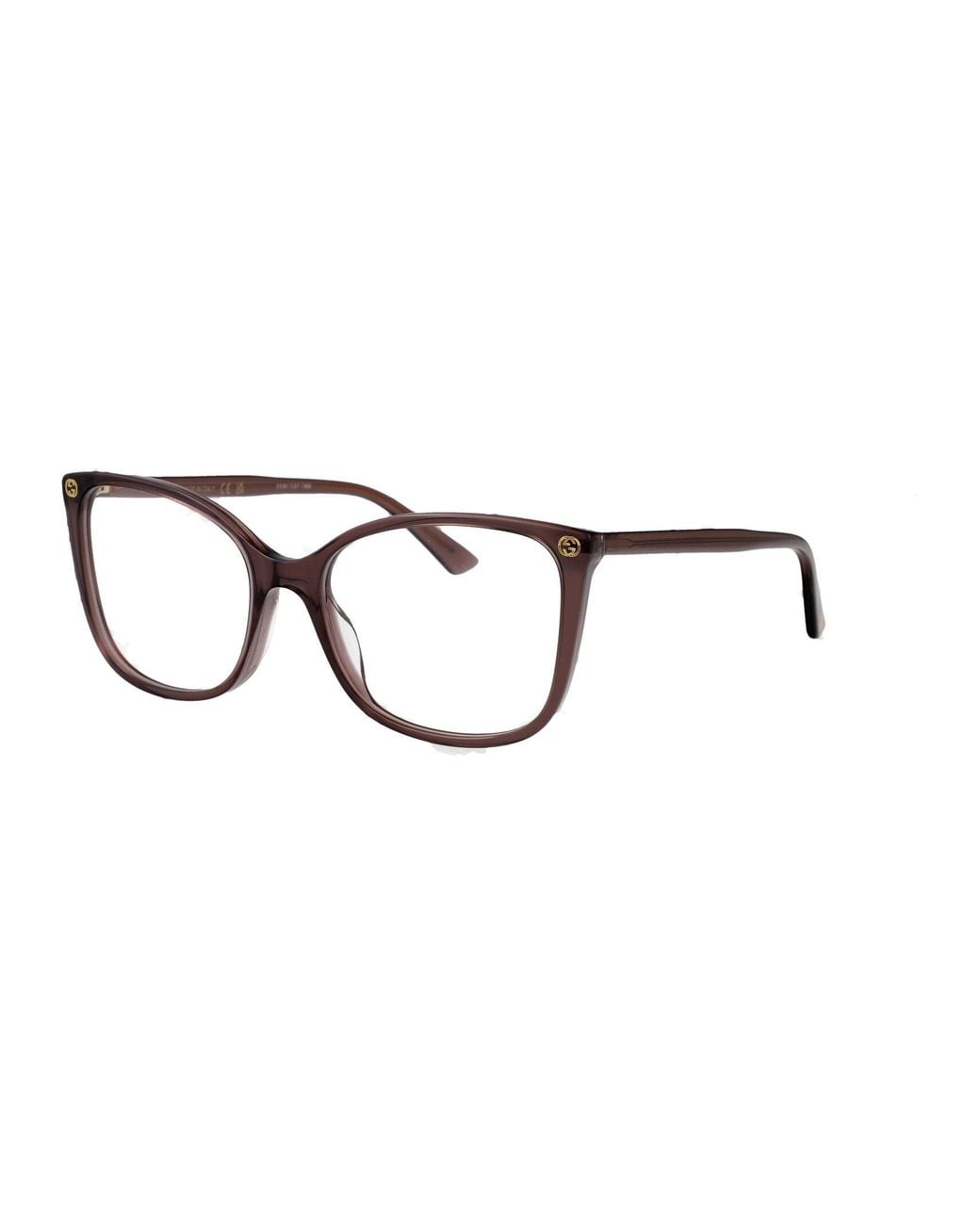Gucci Brown Optical Frames Gg0026O Acetate Glasses