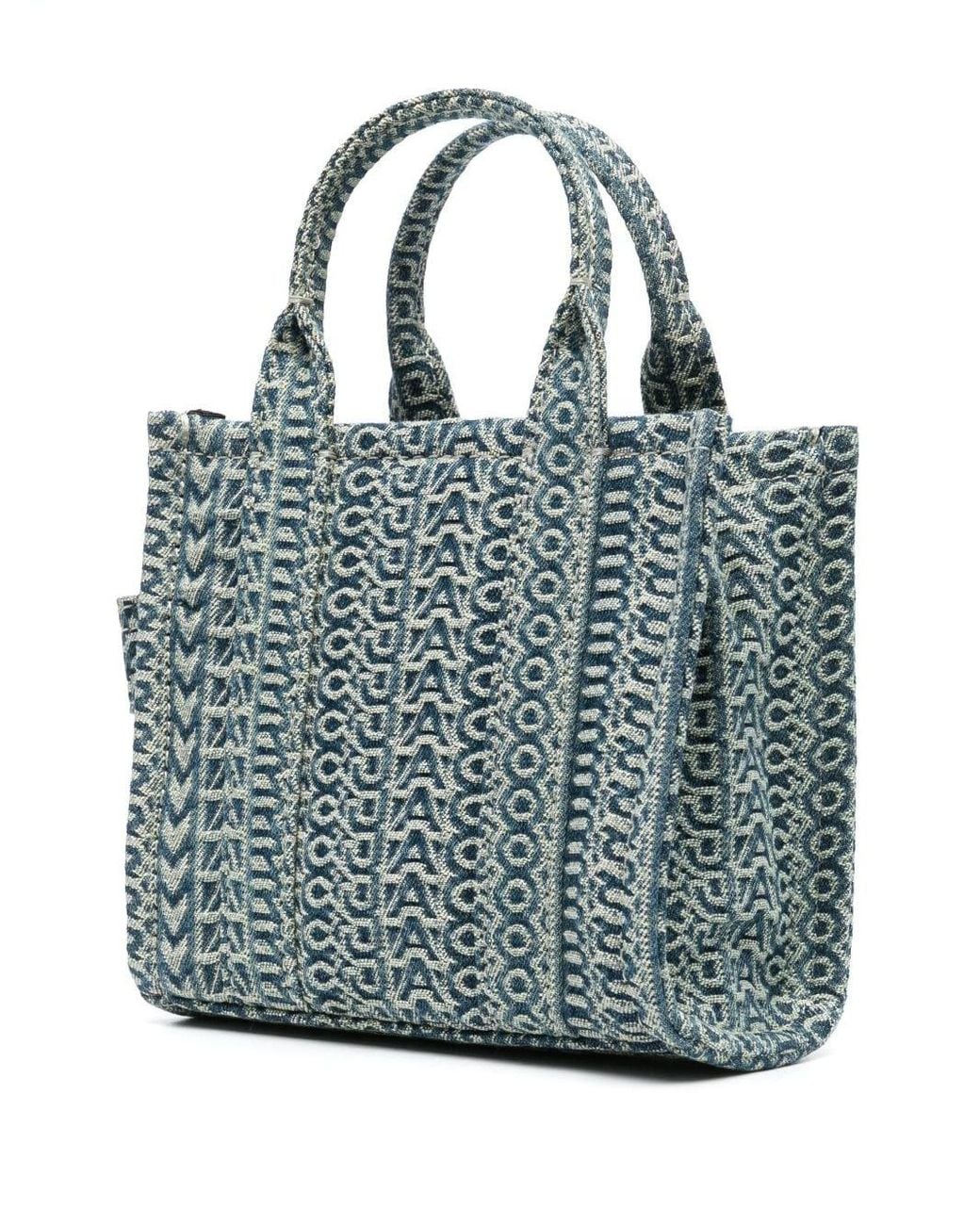 Marc Jacobs Blue The Micro Tote Bag