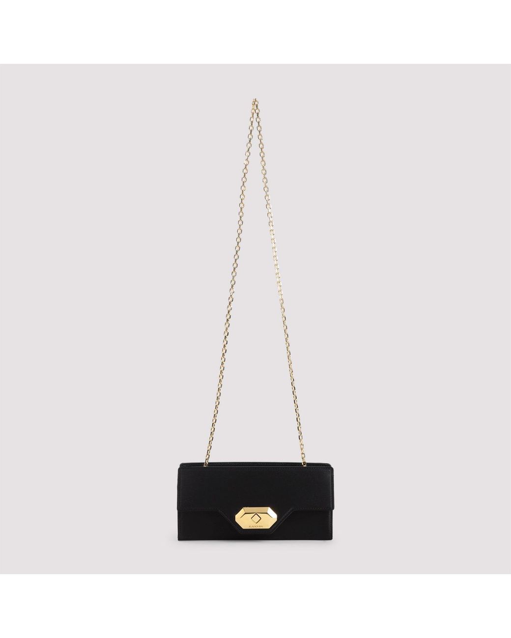 Lanvin White Invitation Evening Small Pouch