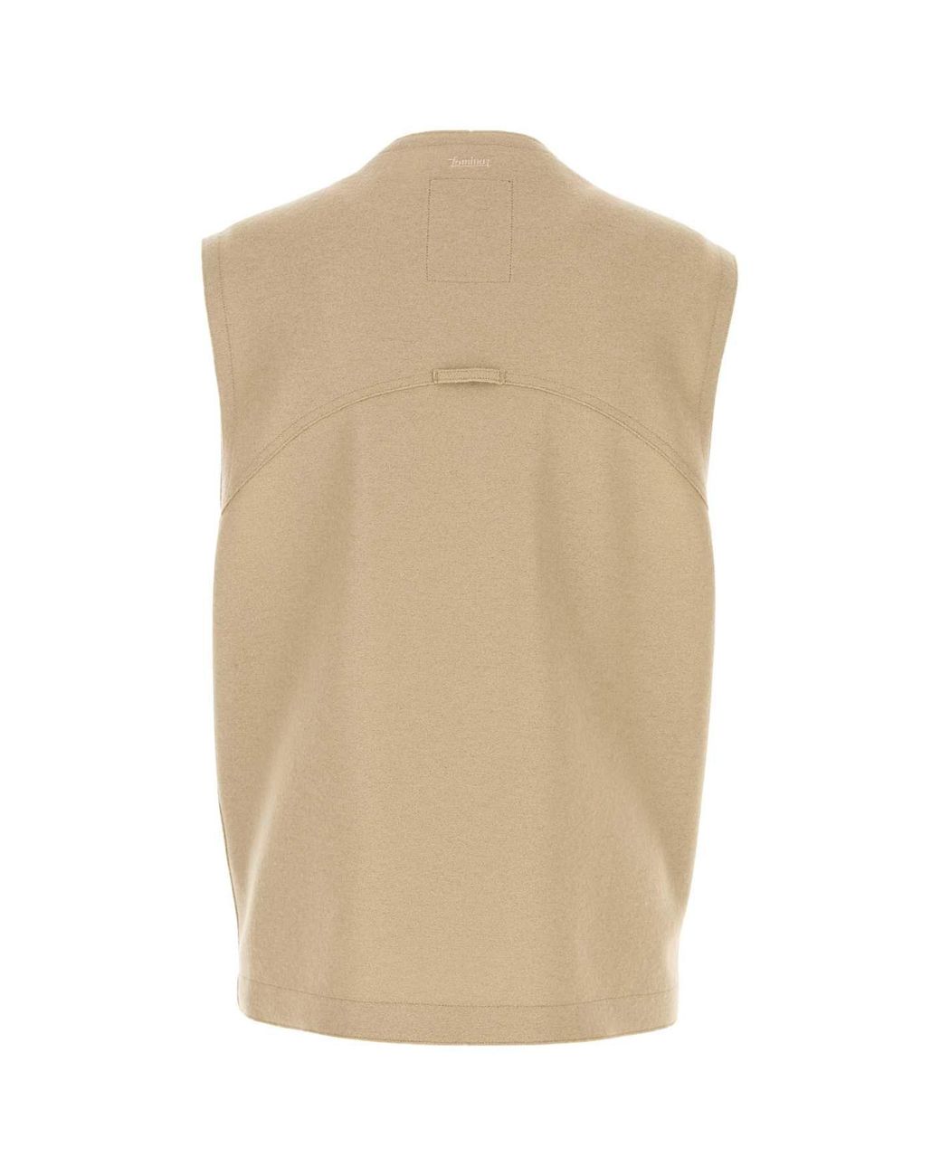 Herno Natural Virgin Wool Vest