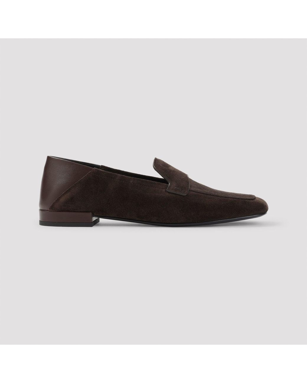 Giorgio Armani Black Suede Loafer