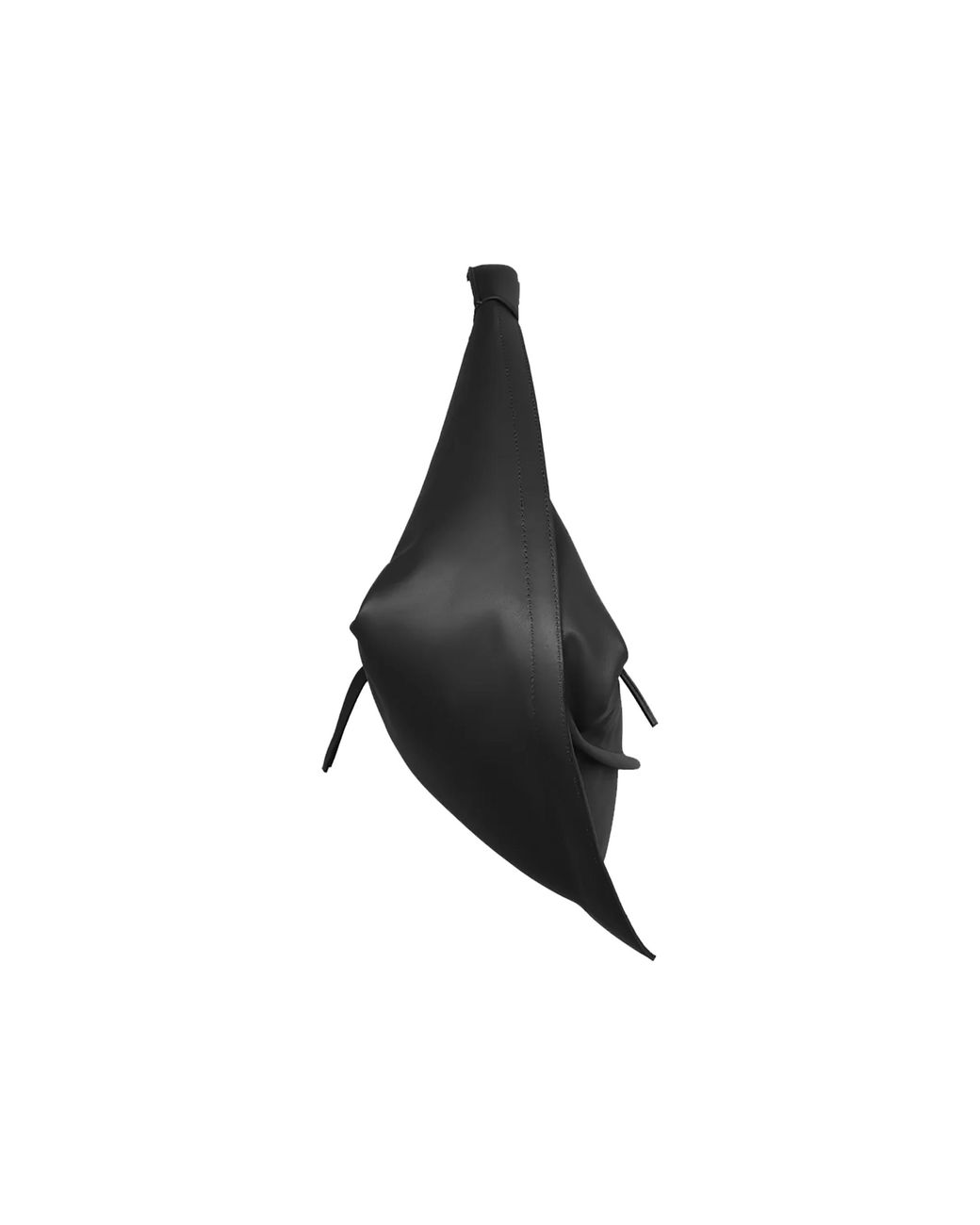 FEDERICO CINA Black Maxi Tortellino Tote Bag