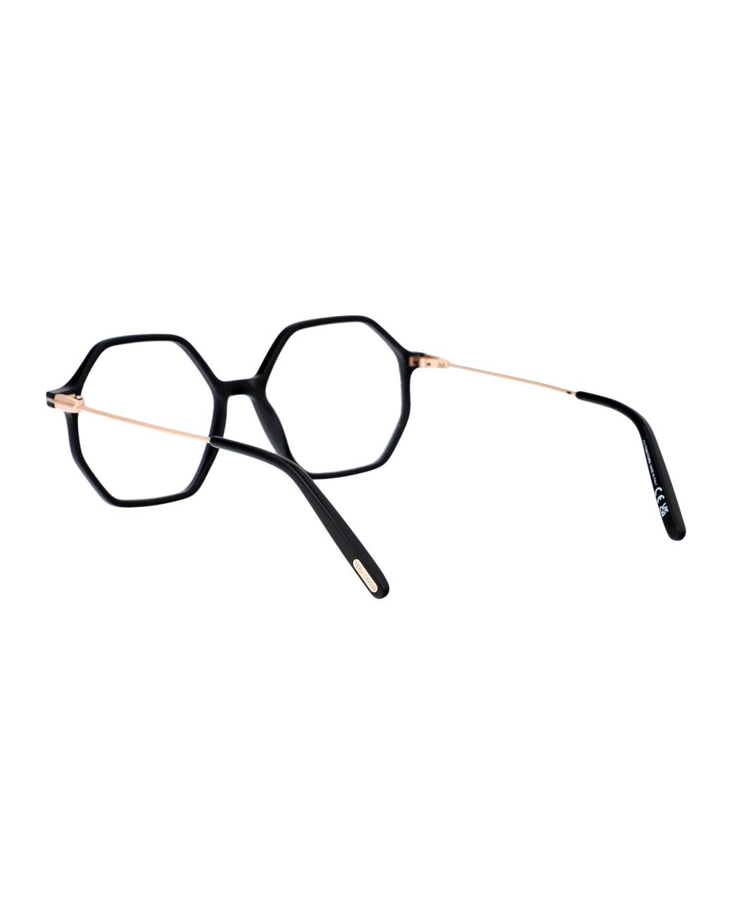 Tom Ford Black Acetate Optical Glasses