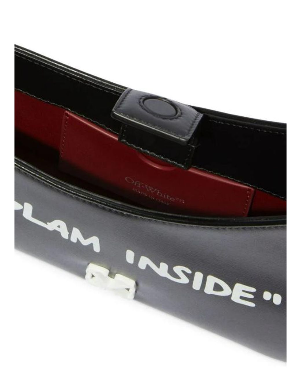 Off-White c/o Virgil Abloh Blue Jitney Shoulder Quote