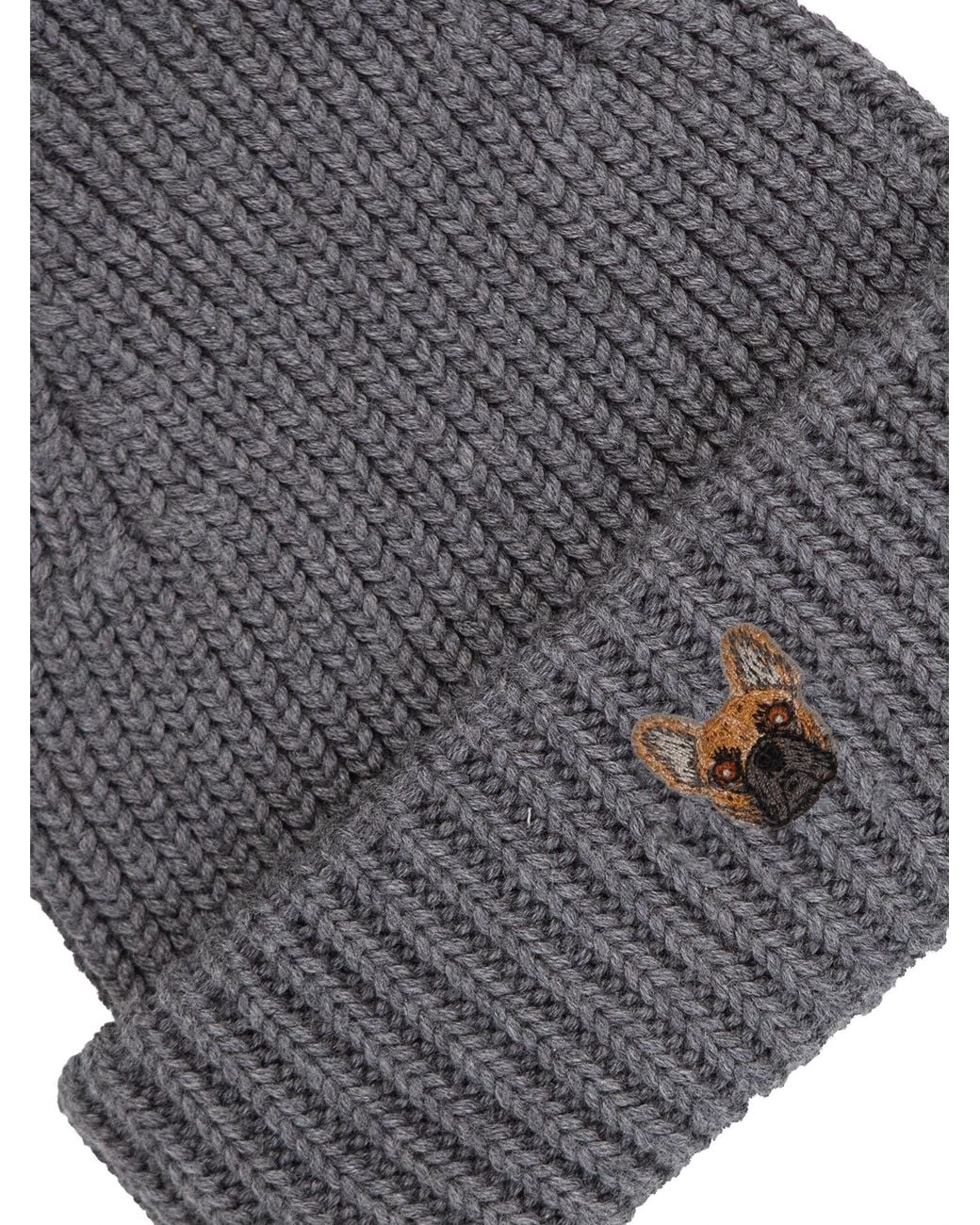 PELO FOUNDATION Hat Merinos in het Gray voor heren