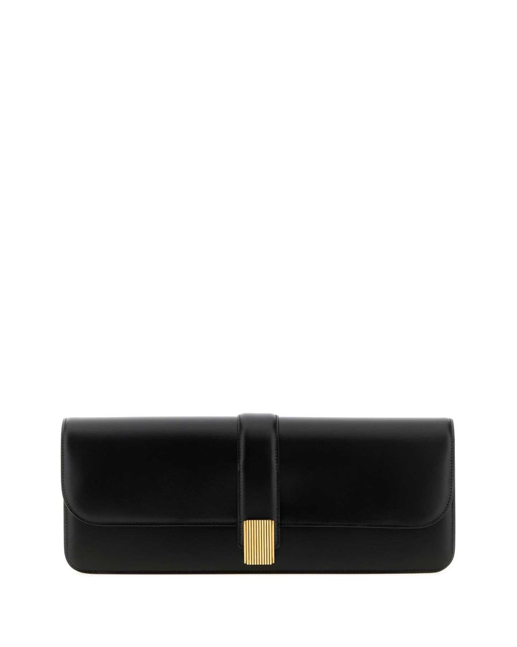 Khaite Black Blake Leather Clutch