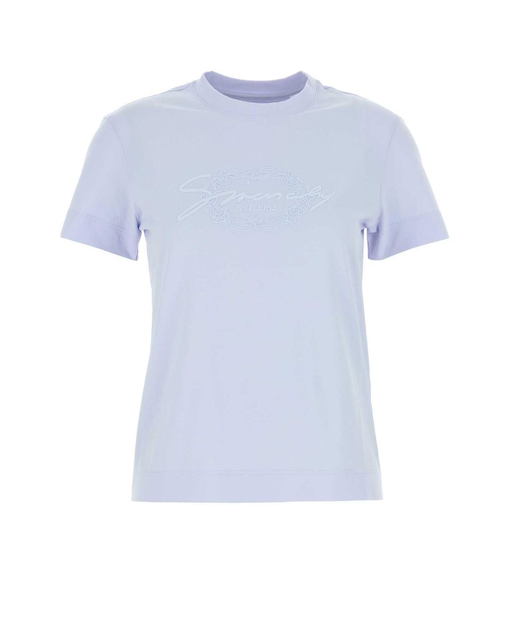 Givenchy Blue Powder Cotton T-Shirt