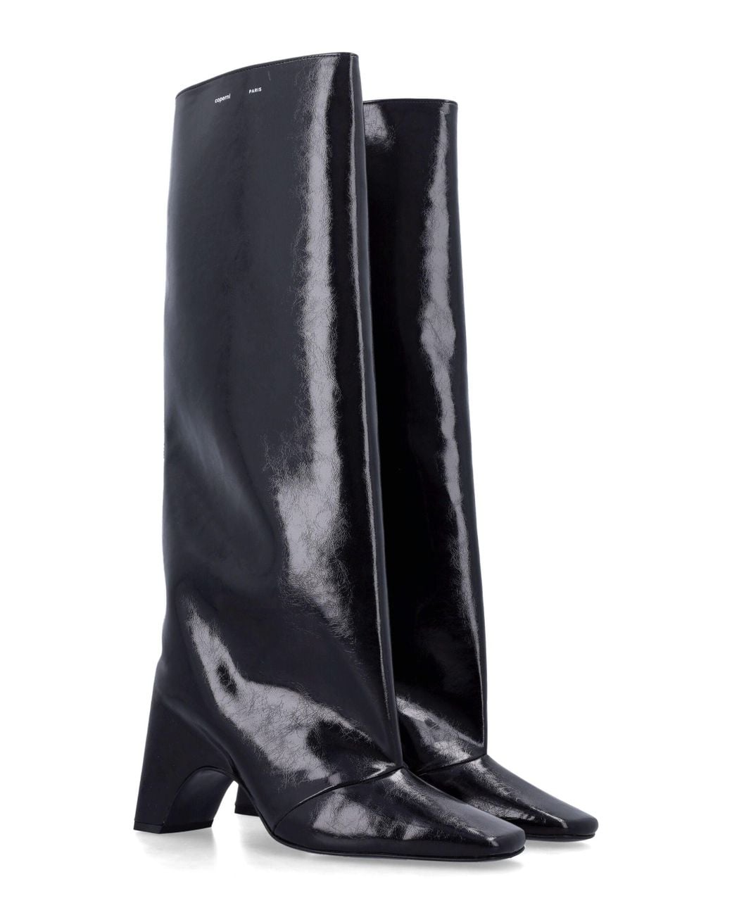 Coperni Blue Cactus Leather Bridge Boot