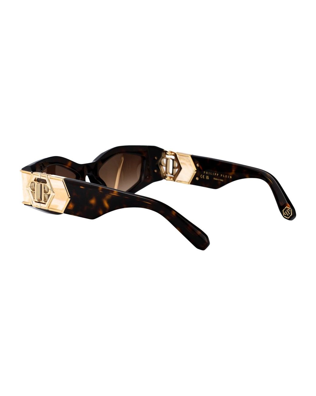 Philipp Plein Brown Sunglasses