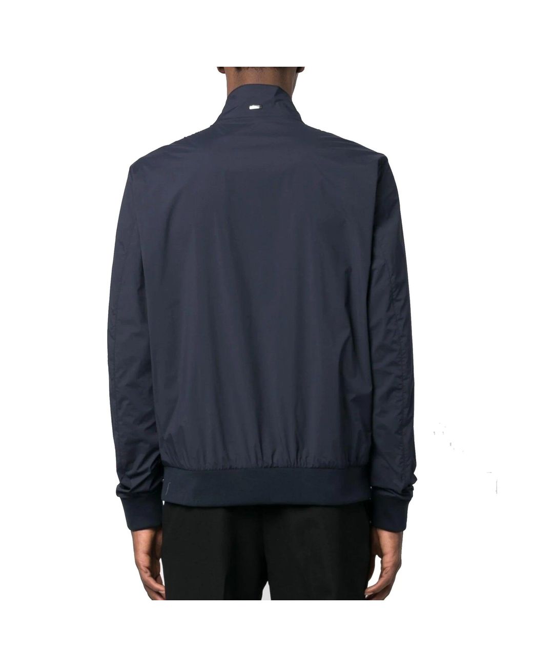 Herno Blue Bomber Jacket