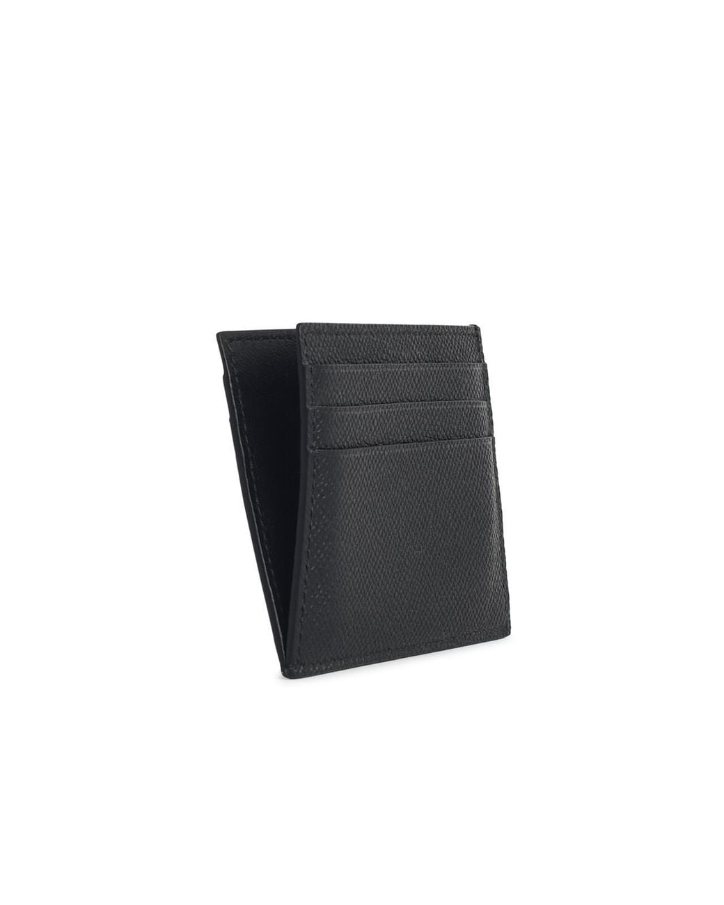 Tom Ford Black Leather Cardholder for men