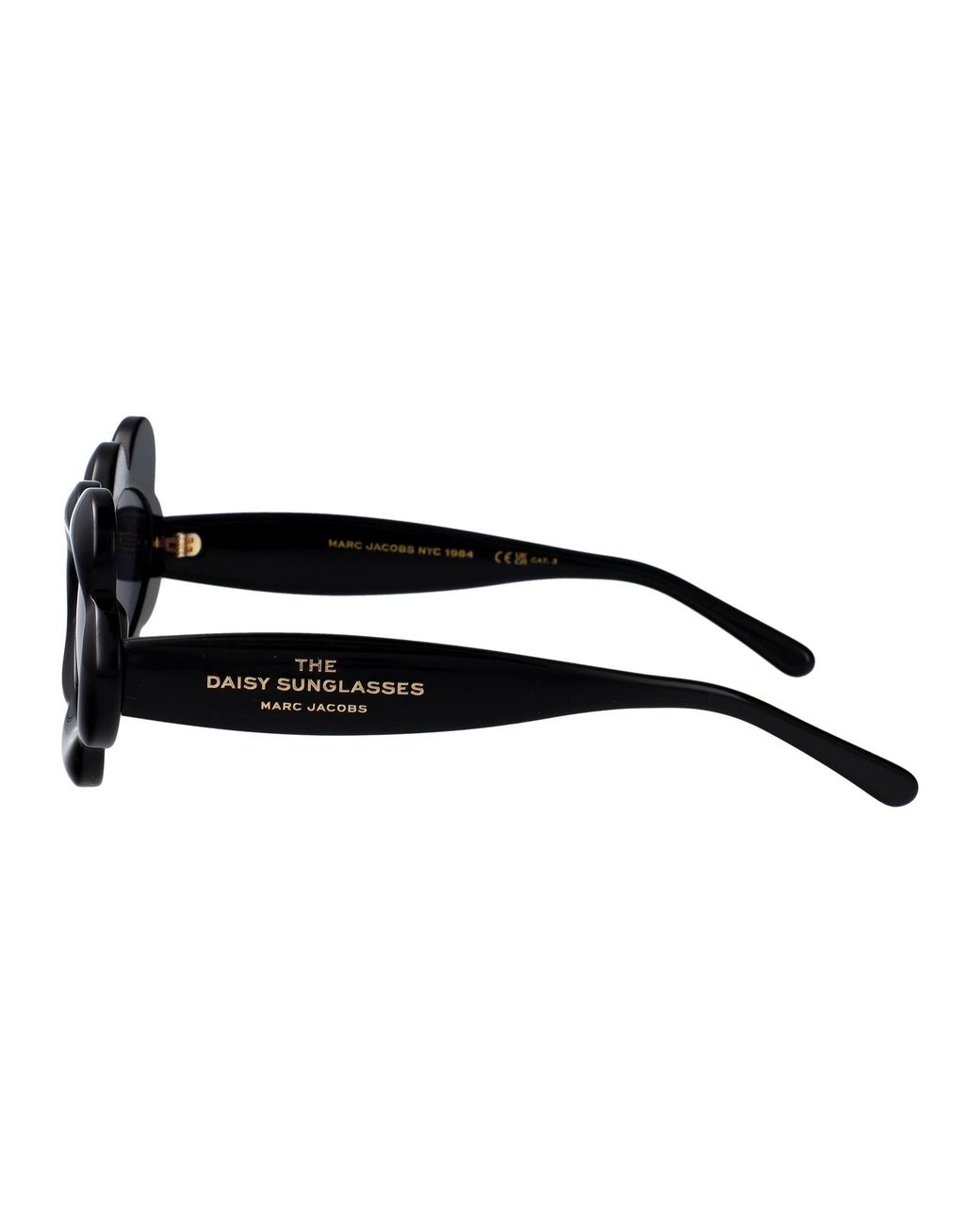 Marc Jacobs Black Acetate Sunglasses