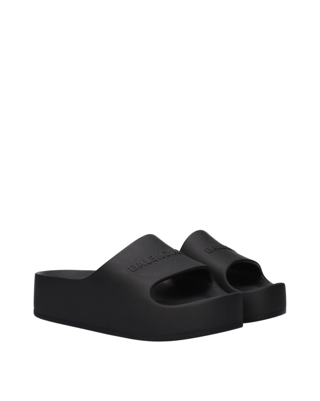Balenciaga Black T Shirts And Socks Chunky Rubber