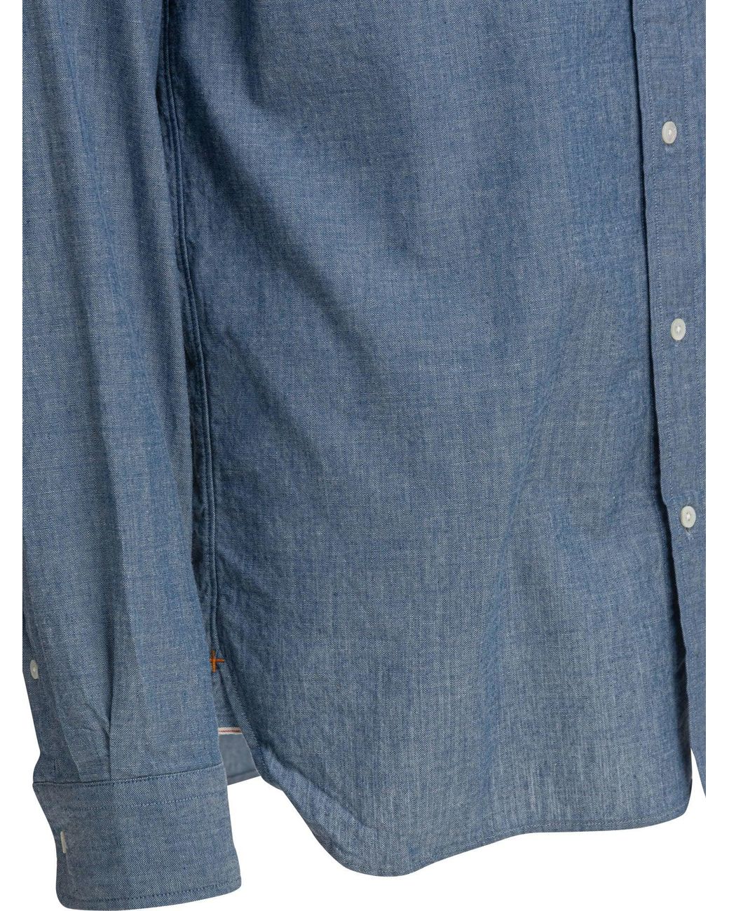 Poutres plus chemises Beams Plus pour homme en coloris Blue