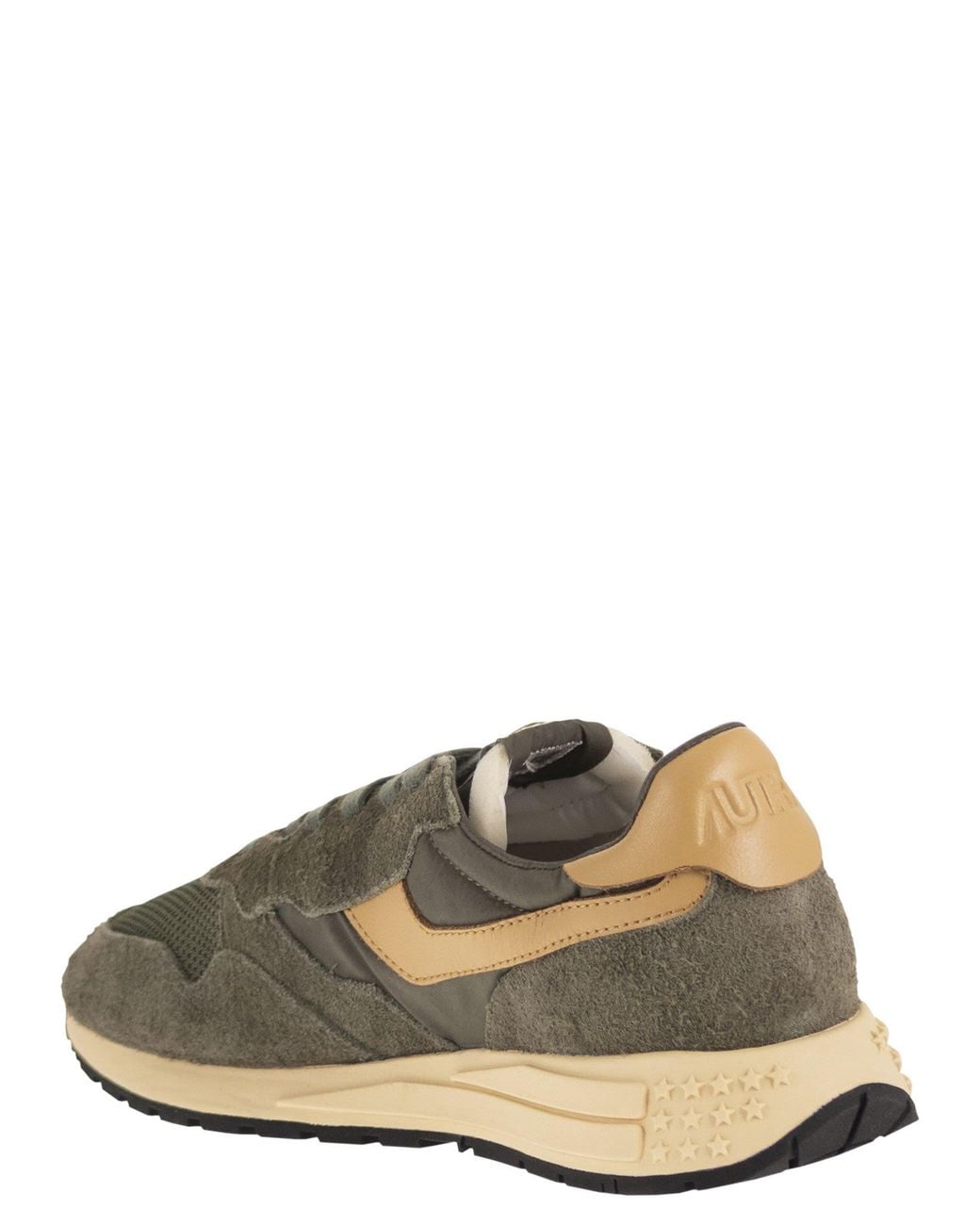 Autry Reelwind Sneaker aus Wildleder und technischem Textil in Green für Herren