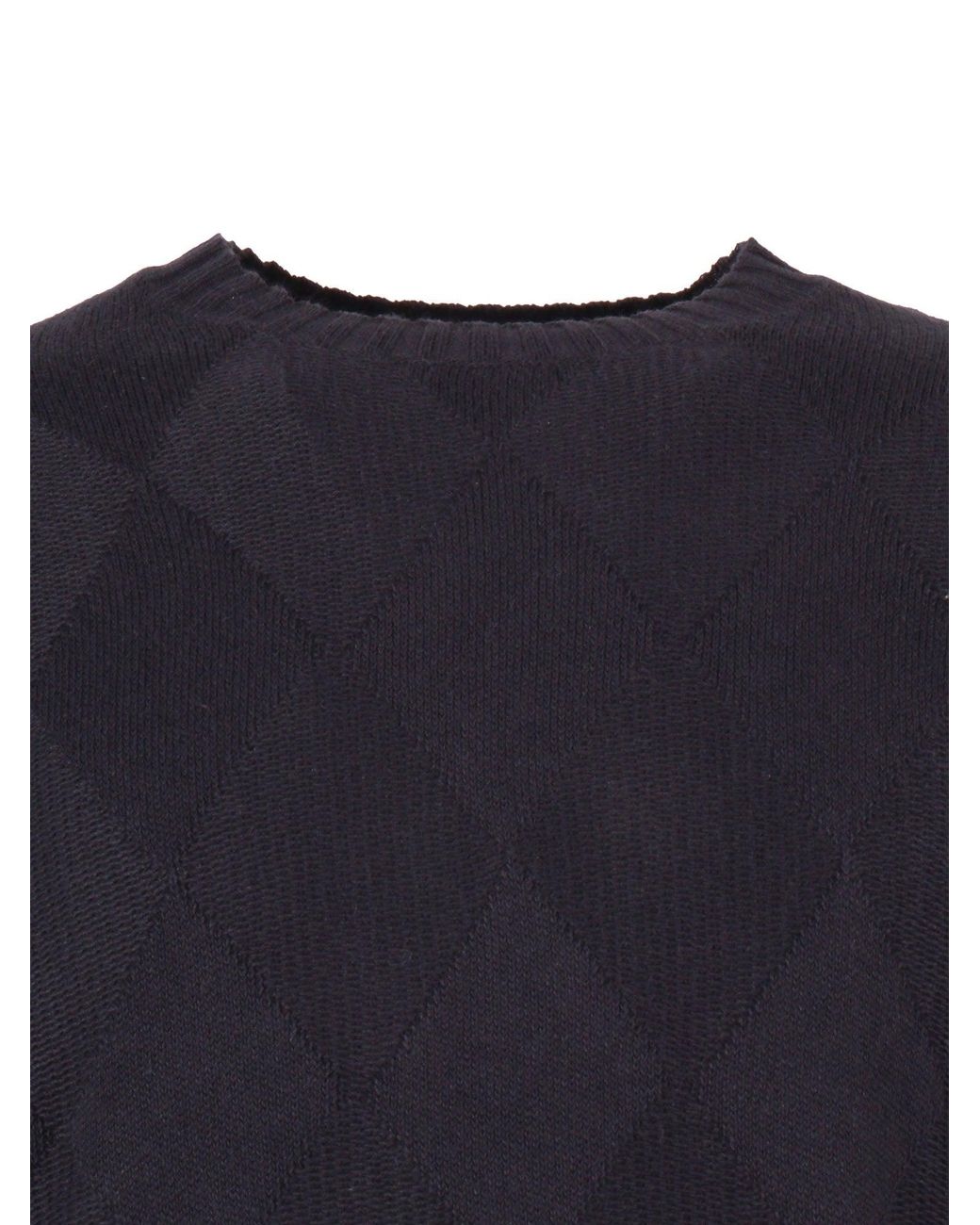 Ballantyne Blue R Neck Pullover