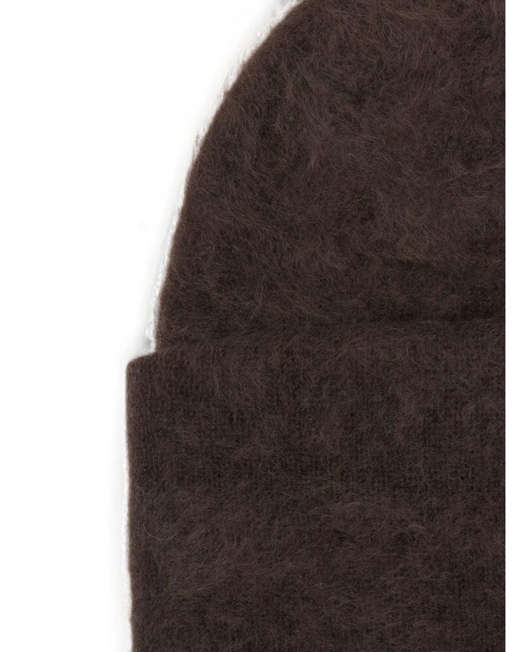 Soft Goat Brown Wool Beanie