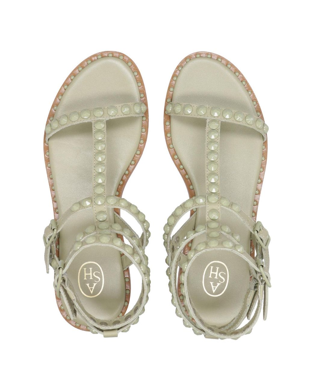 Ash Metallic Sandals